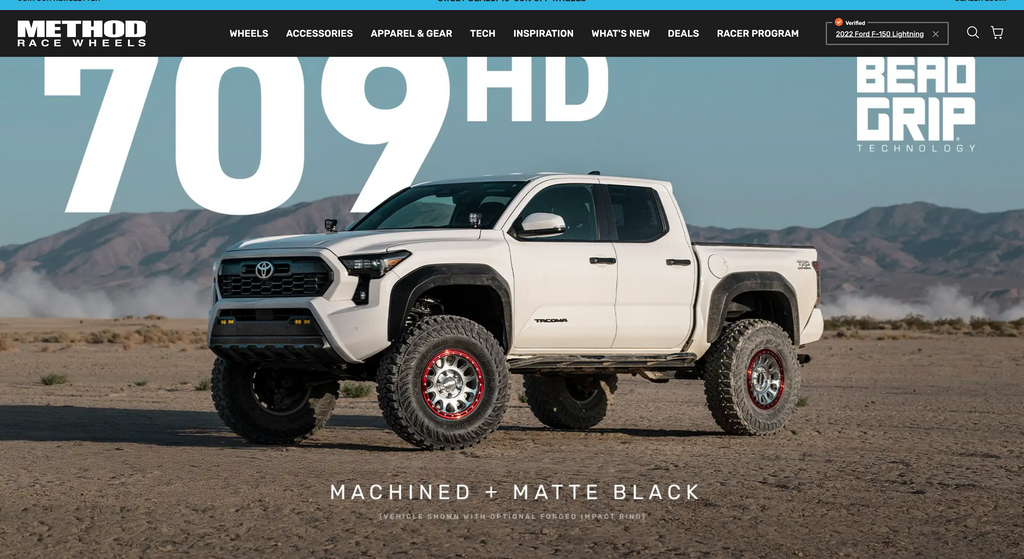 Method HD709 Bead Grip Wheels